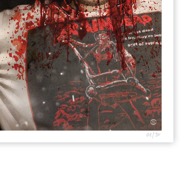Dead Snow - Red vs Dead - A2 Poster (Cover-C) (Image 4 / Shop Art-No. 90004-Poster-C) | mediabook.shop