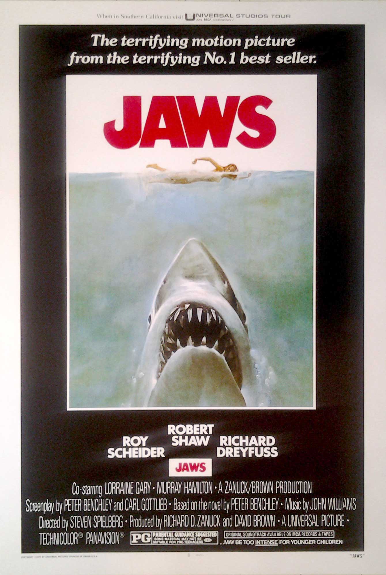 Der weiße Hai Original-Poster