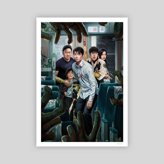 Train To Busan - A2 Poster (Cover-A) (Shop Art-No. 90003-Poster-A) | mediabook.shop