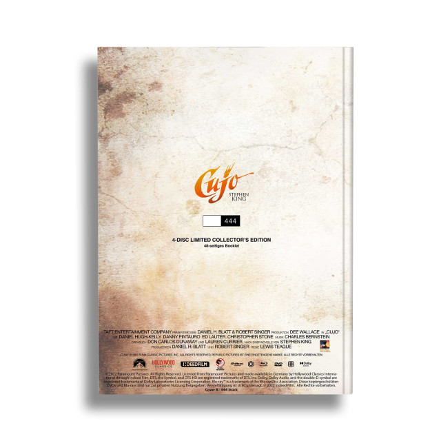 Cujo - Mediabook - Cover A (Image 5 / Shop Art-No. 10001-A) | mediabook.shop